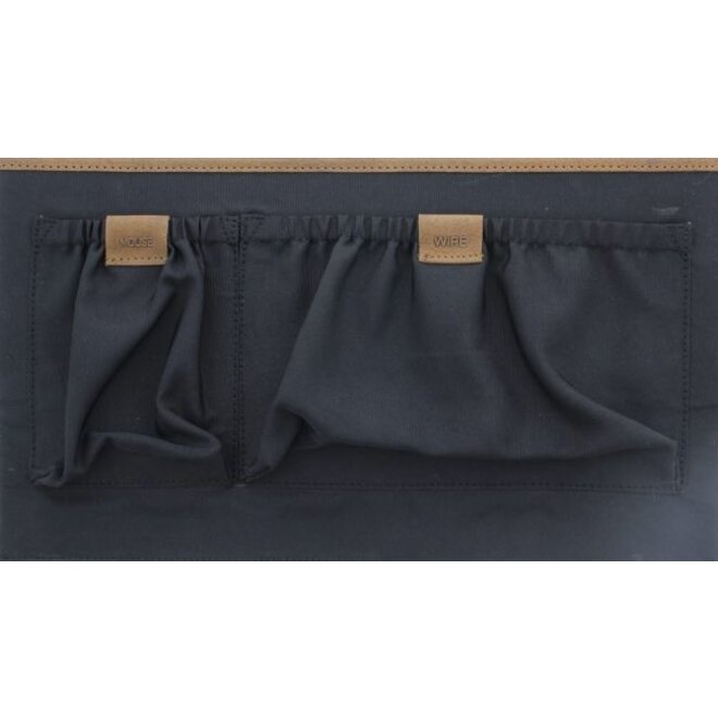 Leren laptoptas/businesstas 17,3 inch Kentron