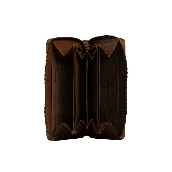 Leren dames portemonnee Nova