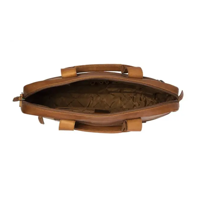 Leren laptoptas/businesstas Calvi | 15 inch