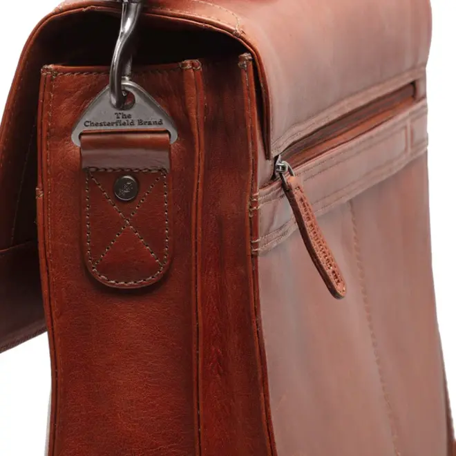 Leren aktetas/businesstas Salvatore | Cognac