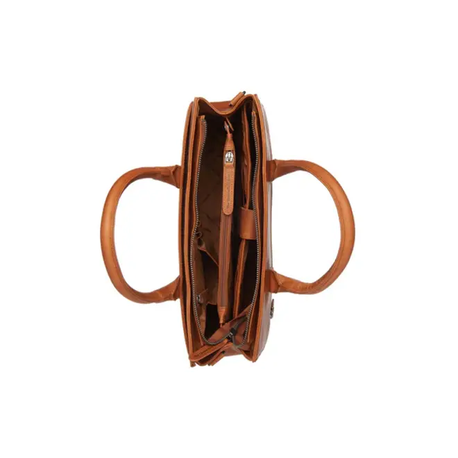 Lederen Hand/Schoudertas Rivera | met Laptopvak