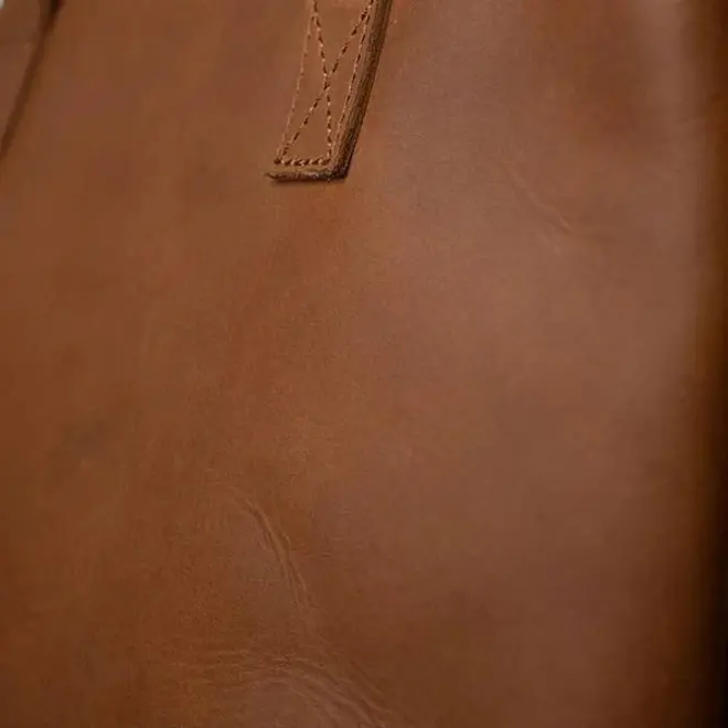 Leren Schoudertas Arnhem | Cognac
