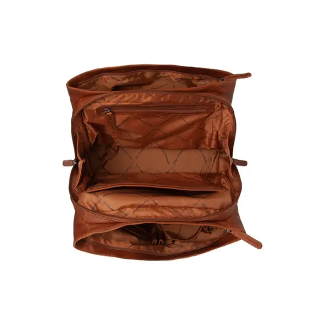 Leren Schoudertas Passau | Cognac