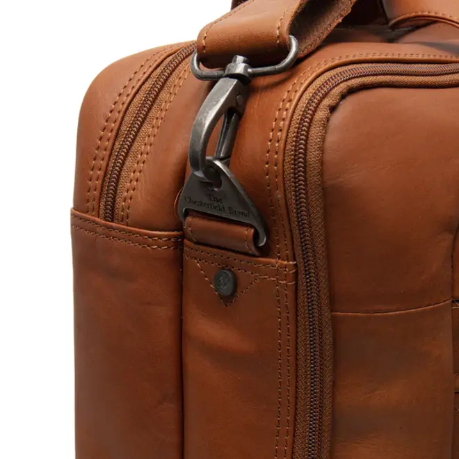 Leren laptoptas/businesstas Ryan | 17 inch