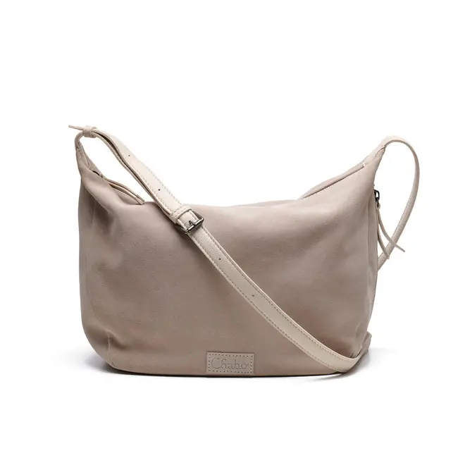 Schoudertas  Summer Suede Big | Sand