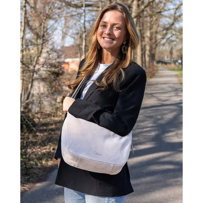 Schoudertas  Summer Suede Big | Sand