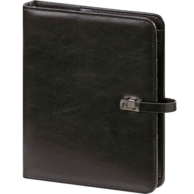 A5 organizer Pull-Up Zwart | met jaarinhoud 2026  en 2027