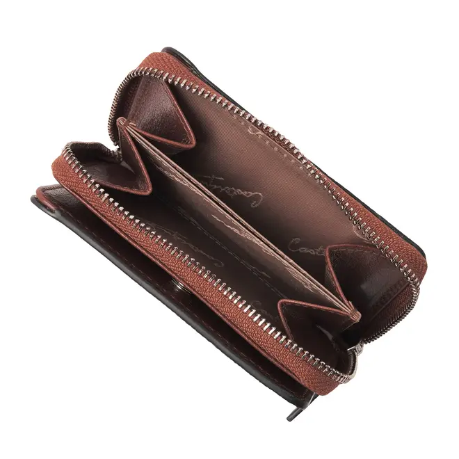 Leren dames portemonnee Donna | in twee kleuren