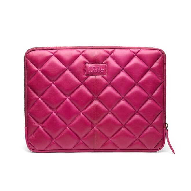Leren Laptopsleeve Milano Padded 14 inch | in twee kleuren