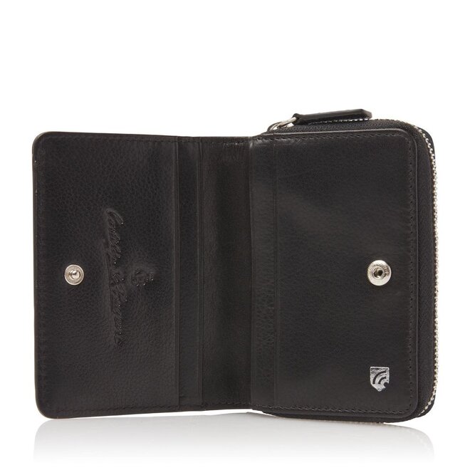 Leren dames portemonnee Donna | in twee kleuren