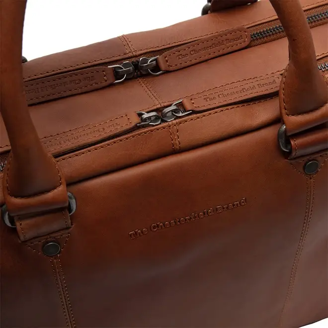 Leren laptoptas/businesstas Boston | 15 inch