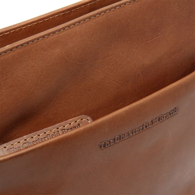 Leren Schoudertas Navene | Cognac