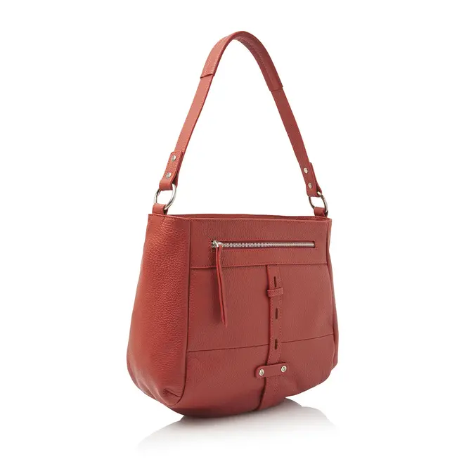 Lederen Hand/Schoudertas Gesso | in twee kleuren