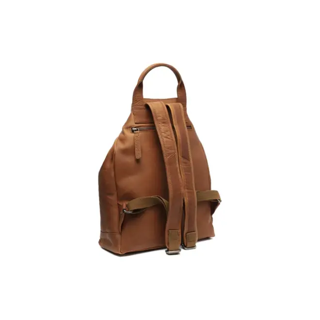 Lederen Laptop rugzak Manchester| Cognac