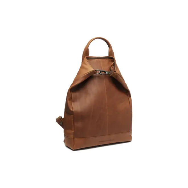 Lederen Laptop rugzak Manchester| Cognac