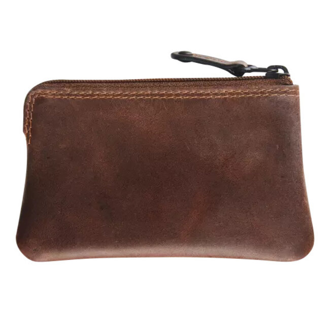 Leren geldbeugel/sleutel étui