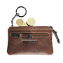 Leren geldbeugel/sleutel étui
