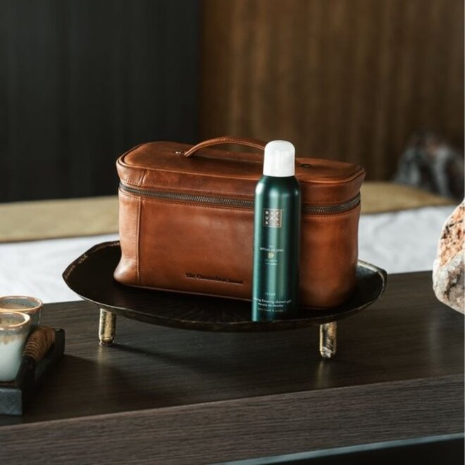 Leren Toilettas Limone | Cognac