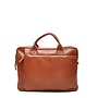 Lederen Lucca Businessbag 15.6 inch | Cognac