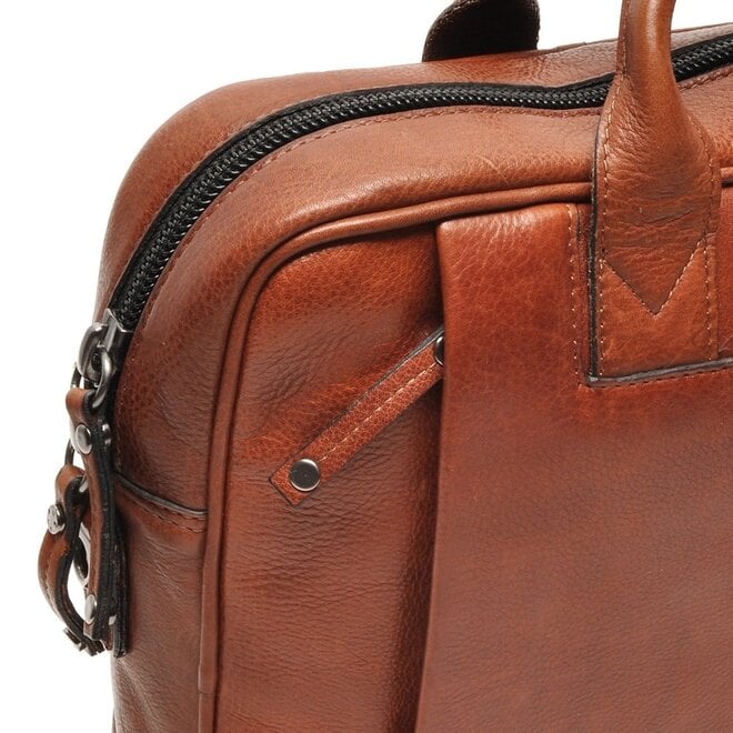 Lederen Lucca Businessbag 15.6 inch | in twee kleuren