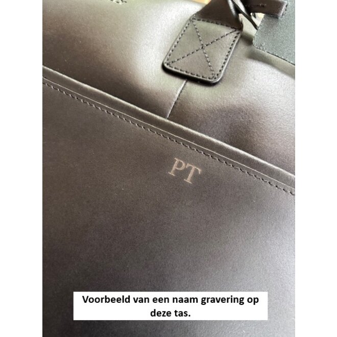 Leren laptopbag Max Workbag 17 inch | in twee kleuren