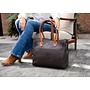 Lederen Business/laptoptas Chamonix | Zwart