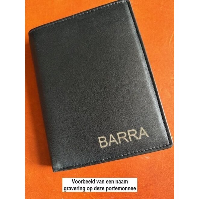 Lederen kaarthouder RFID