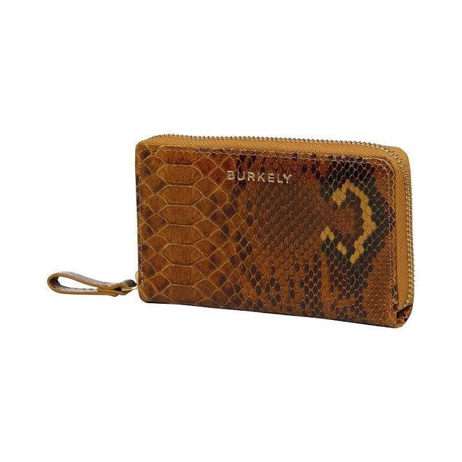 Leren portemonnee Vintage Veda Medium Zip Around