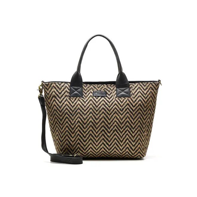 Romio Jaquard Shopper + Laptoptas 14 inch