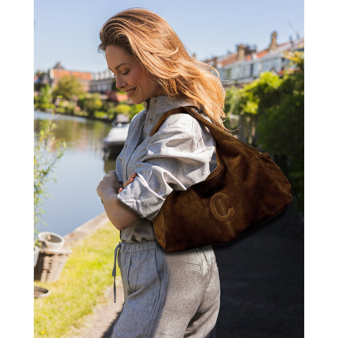 Sophie Suede schoudertas