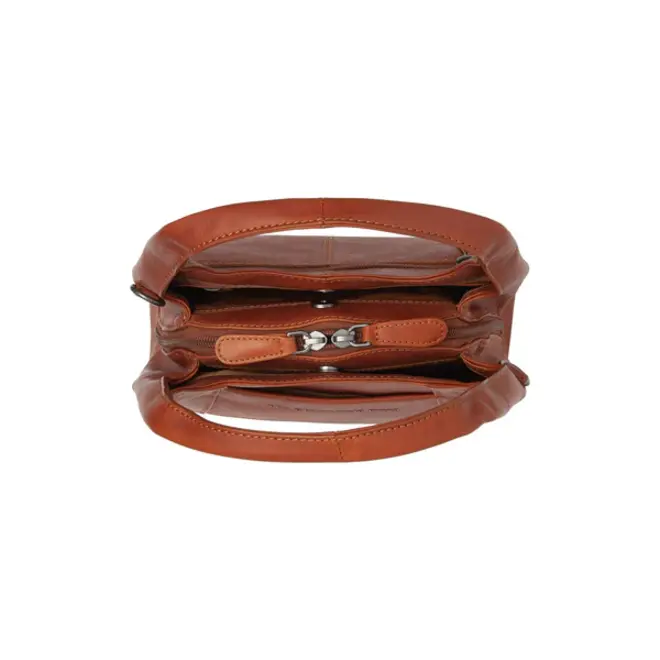 Leren Schoudertas Lunera | in twee kleuren