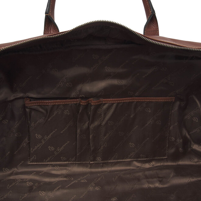 Lederen reistas Weekender | in twee kleuren