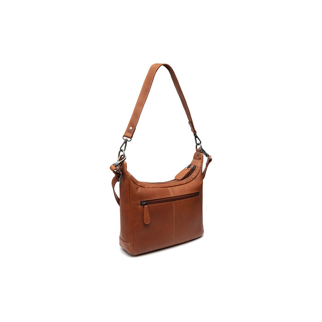 Leren Schoudertas Mirave | Cognac