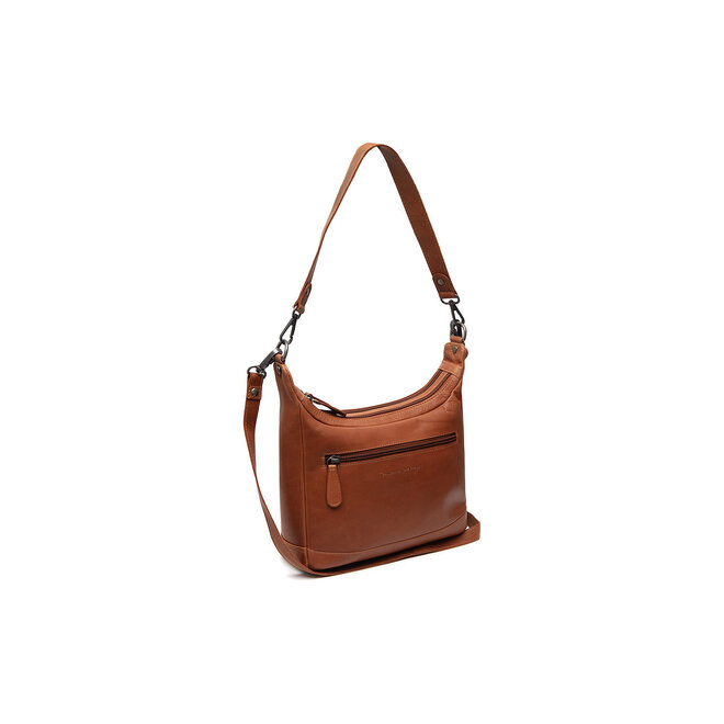 Leren Schoudertas Mirave | Cognac