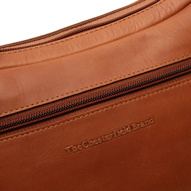 Leren Schoudertas Mirave | Cognac
