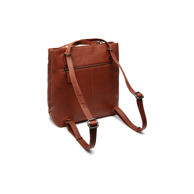 Leren Shopper Raynor| Cognac