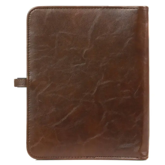 A5 organizer Kastanjebruin | Jaarinhoud 2026 en 2027