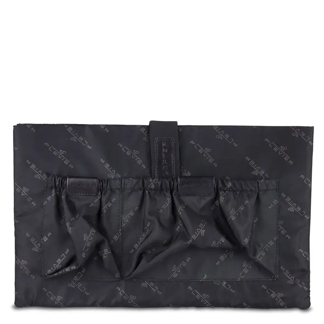 Leren Onyx laptoptas 17.3 inch | Zwart