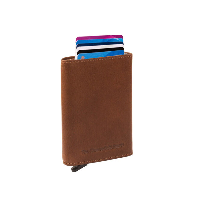 Lederen kaarthouder Lancaster | in twee kleuren
