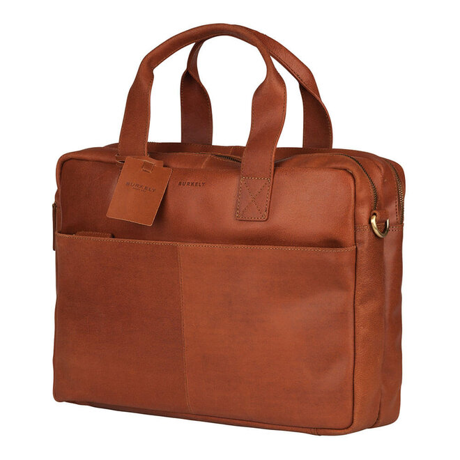 Leren laptop/businessbag Jesse