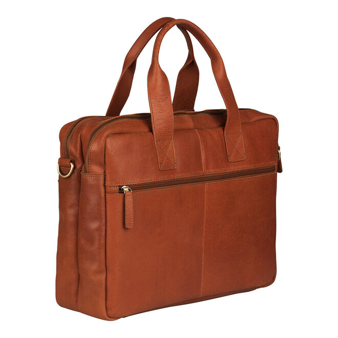 Leren laptop/businessbag Jesse
