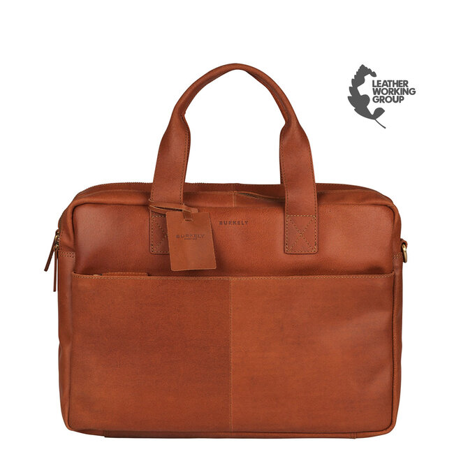 Leren laptop/businessbag Jesse
