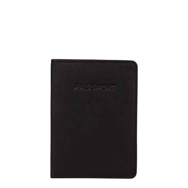 Leren paspoortcover RFID