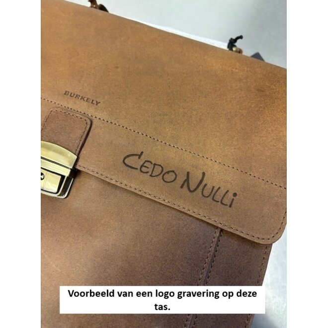 Leren laptoptas/aktetas Scott