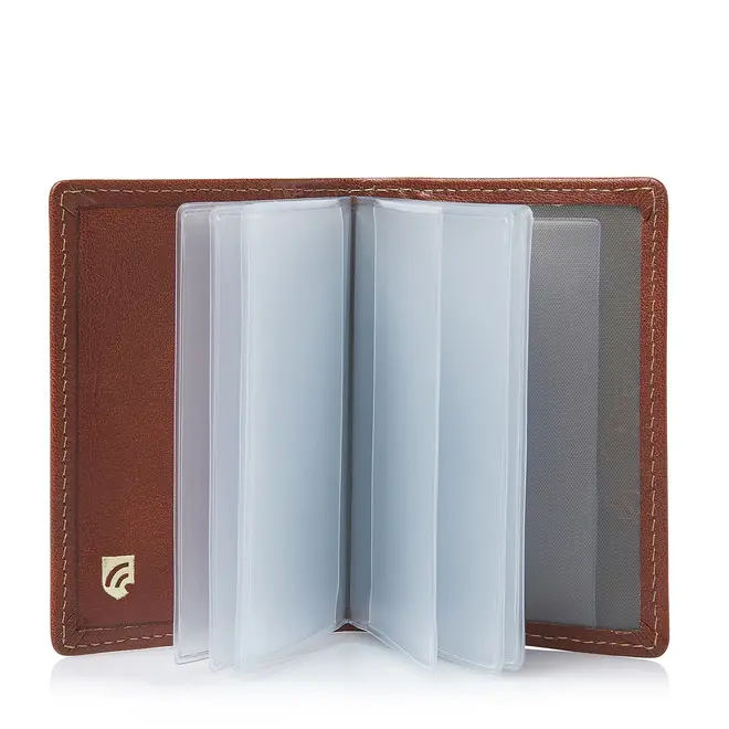 Leren creditcardhouder RFID -  8 cards | in drie kleuren