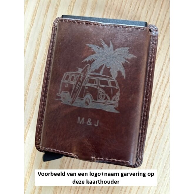 Lederen pasjeshouder The Original RFID