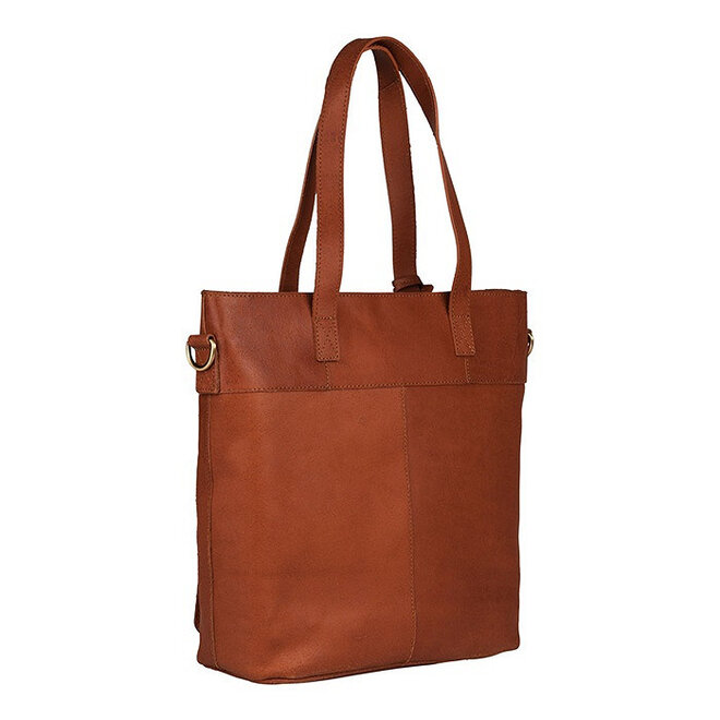 Lederen Laptoptas/Shopper Jade