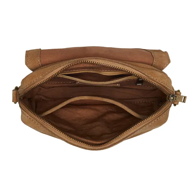 Rio Romy Suede schoudertas | in drie kleuren