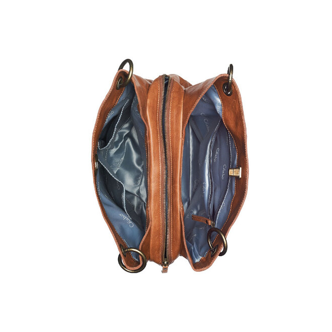 Schoudertas Chain Fashion Bag | Cognac