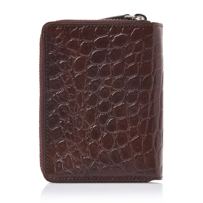 Leren Dames Portemonnee Croco RFID | in twee kleuren